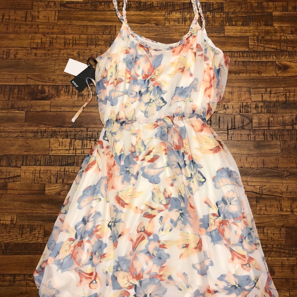 Floral Spaghetti Strap Dress